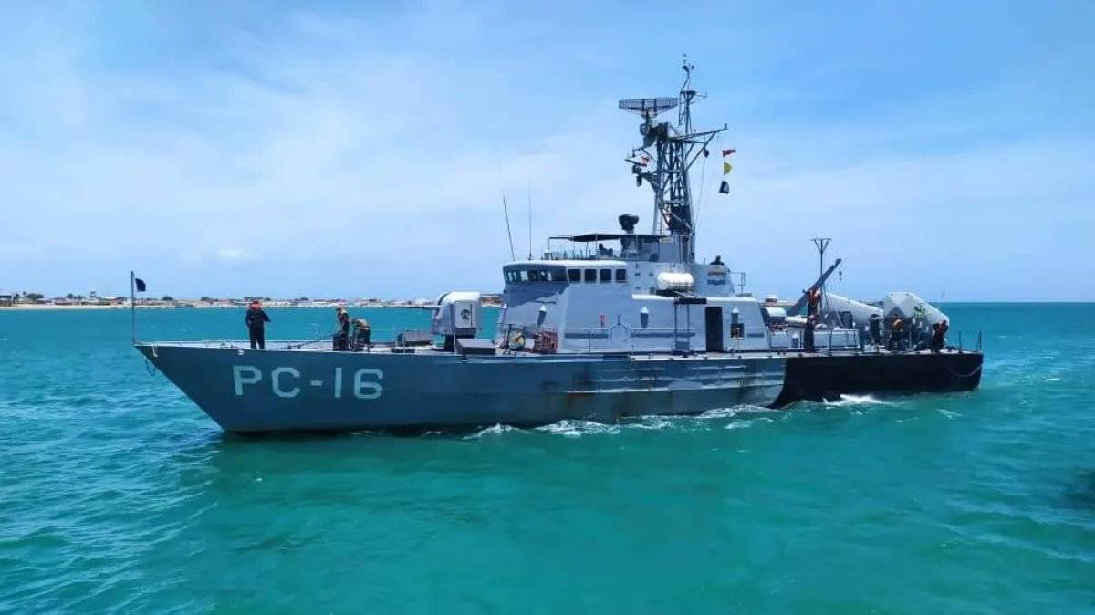Patrullero de combate misilstico AB Victoria (PC-16).  (Foto: Armada Bolivariana) 