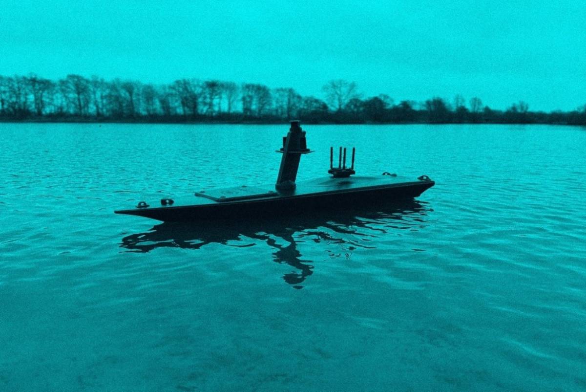 Uno de los diseños de USV de la firma alemana Flanq, lanzable desde los tubos de un submarion. (foto Flanq) Uno de los diseños de USV de la firma alemana Flanq, lanzable desde los tubos de un submarion. (foto Flanq)