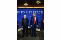 Donald Trump y Vladimir Putin durante su �ltima reuni�n. (foto: Casa Blanca)