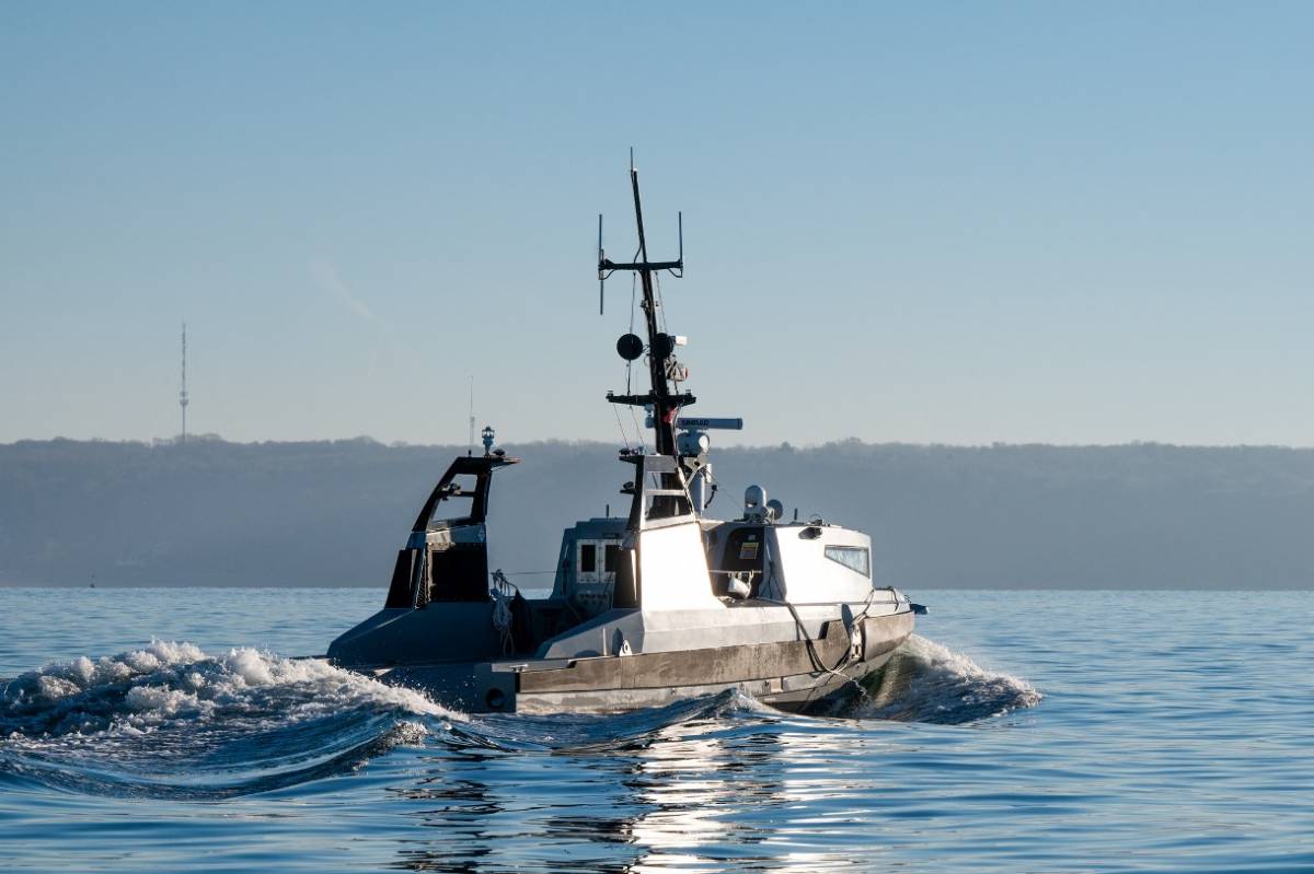 Los nuevos drones navales que opera la Marina Nacional de Francia. (Marine Nationale) Los nuevos drones navales que opera la Marina Nacional de Francia. (Marine Nationale)