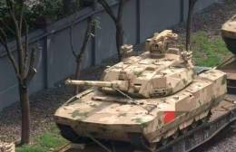 Distintas fuentes abiertas han difundido im�genes del nuevo carro de combate medio de China, concepto m�s elaborado que modelos precedentes.