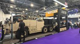 El espectacular Jackal 3 de Supacat con el portamortero Alakran de 120 mm. (NTGS)