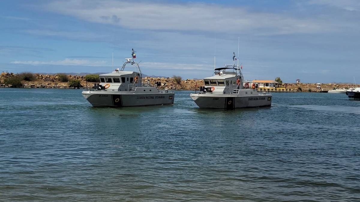 Lanchas patrulleras tipo B de la clase Ro Orinoco II/Halter Marine 16-M. (Foto: CVC-GNB)