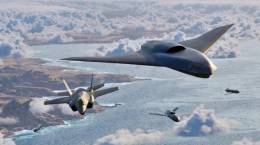 Conceptualizacin artstica del dron Vectis de Lockheed Martin. (Foto: Lockheed Martin)