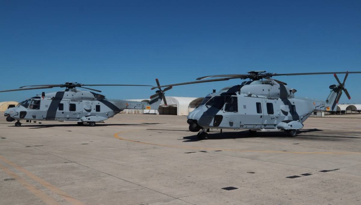 La Decimocuarta Escuadrilla cuenta actualmente con 2 de los 7 helicópteros NH90 encargados. (Foto Julio Maiz) La Decimocuarta Escuadrilla cuenta actualmente con 2 de los 7 helicópteros NH90 encargados. (Foto Julio Maiz)