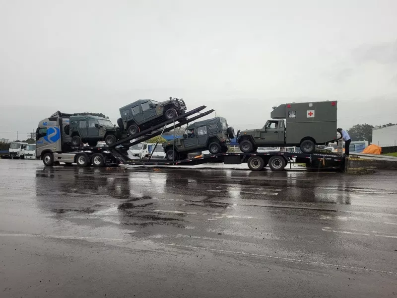 Vehculos Agrale para el Ejrcito de Uruguay  (foto: Jeffrey Kerr (Skytechresources),Caxias do Sul)