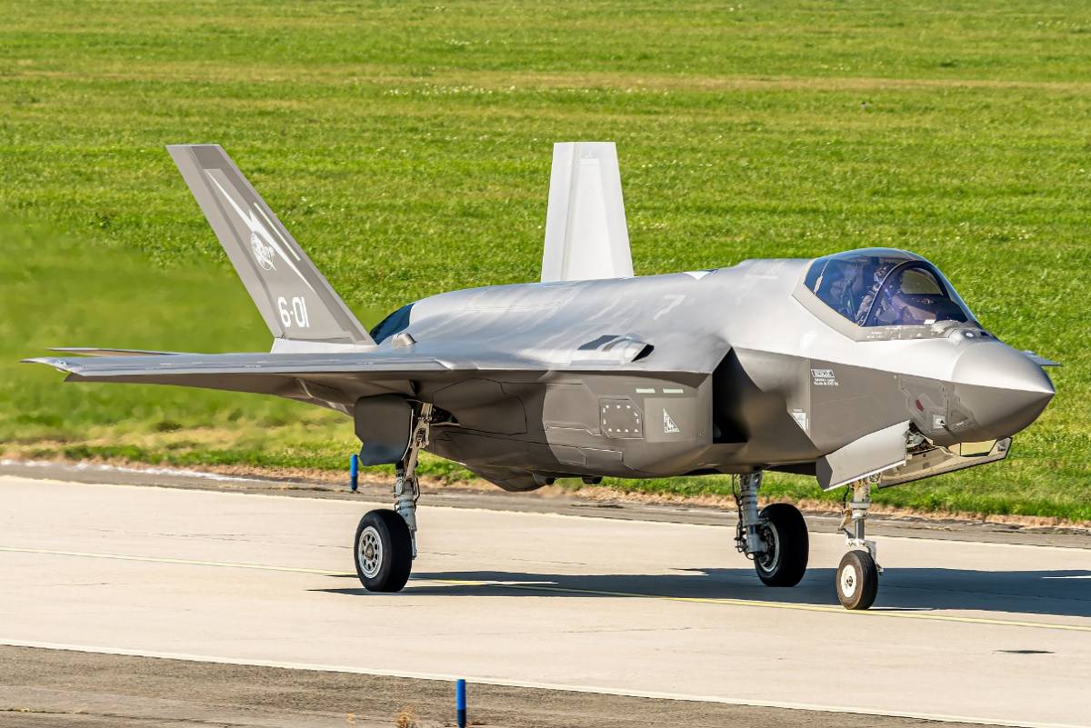 Lockheed Martin F-35A Lightning II. Lockheed Martin F-35A Lightning II.
