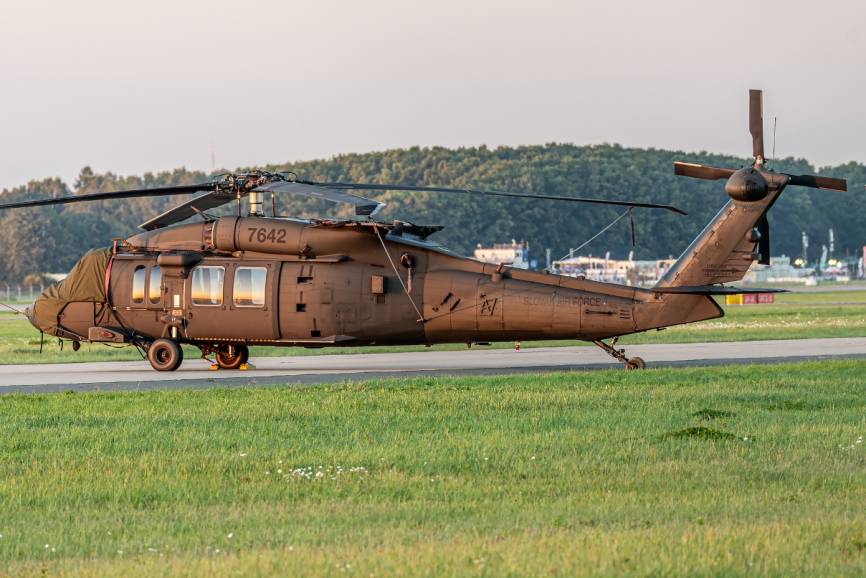 Sikorsky UH-60M Black Hawk.