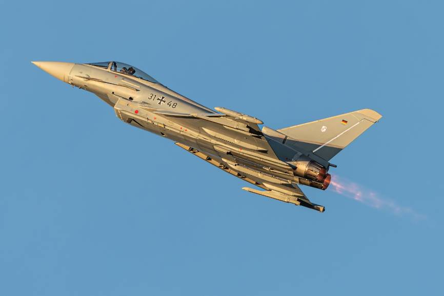 Eurofighter Typhoon EF2000.