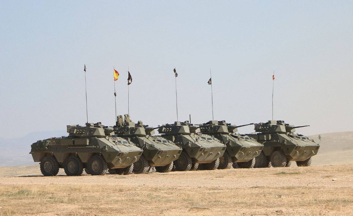 Vehículos blindados VEC en San Gregorio (Ejército de Tierra) Vehículos blindados VEC en San Gregorio (Ejército de Tierra)