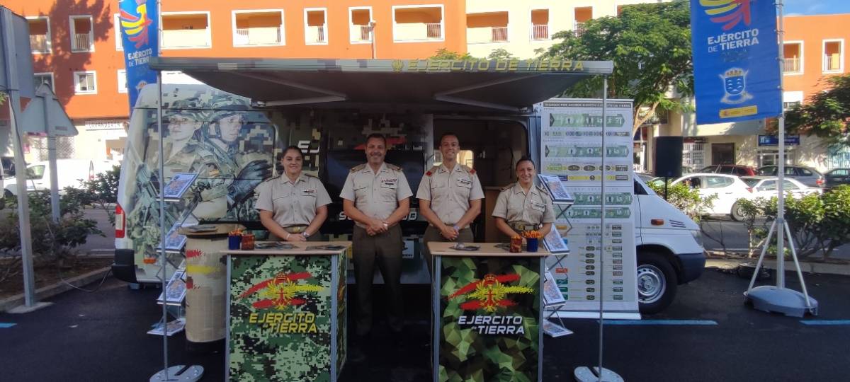 Punto de Información del Mando de Canarias. Punto de Información del Mando de Canarias.