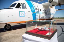El C-212 modernizado. (foto: MINSEG)