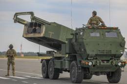 Un lanzador M142 HIMARS. (US Army)