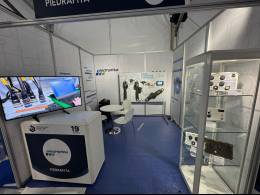 El estand de Piedrafita en el evento (Piedrafita) 