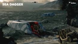 La capacidad estimada de los nav�os furtivos CIC NG les permitir�a llevar un par de veh�culos ligeros y una docena de efectivos. (Leidos)