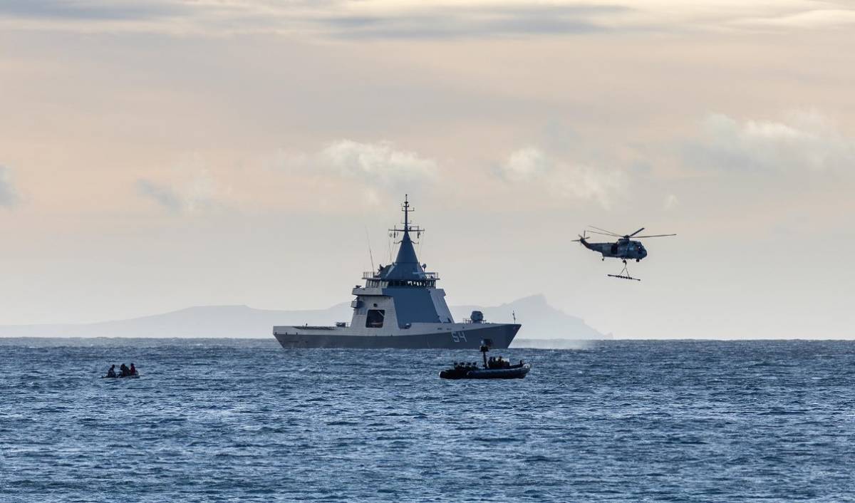 Los nuevos OPV realizan continuas patrulla y despliegues. Los nuevos OPV realizan continuas patrulla y despliegues.