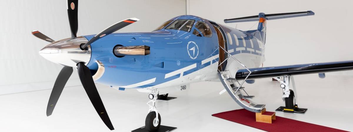 El primer Pilatus PC-12 de las Fuerzas Armadas Alemanas. (foto: Pilatus) El primer Pilatus PC-12 de las Fuerzas Armadas Alemanas. (foto: Pilatus)