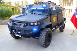 Vehiculo Blindado Testudo, asignados a la Brigada de Reaccin Tctica Metropolitana (BRTM)