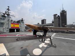 El MD-5 en un BAM de la Armada. (foto: Marine Instruments)