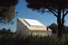 Radar de vigilancia espacia de Indra SST S3TSR. Foto: Indra