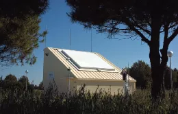 Radar de vigilancia espacia de Indra SST S3TSR. Foto: Indra