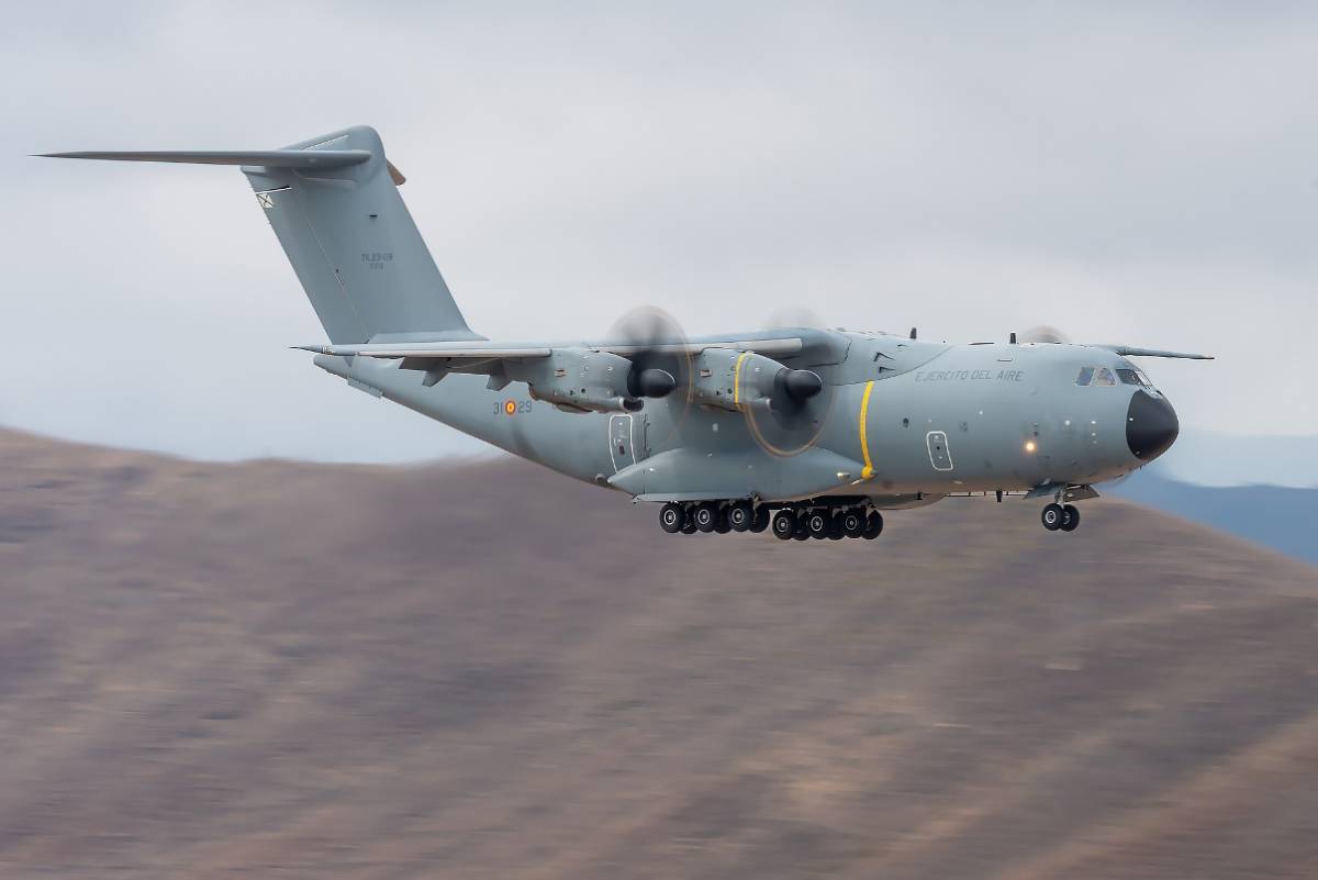 TK23-09 A400M Ejército del Aire (Foto: Nestor Trujillo). TK23-09 A400M Ejército del Aire (Foto: Nestor Trujillo).