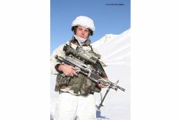 Los visores y equipos del programa FELIN llegaron a unidades de monta�a que los usaron en entornos tan complejo como el monta�oso durante los ejercicios Cerces 2011.  (Octavio D�ez C�mara)