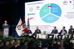 Apertura del foro Industria de Defensa como Poltica de Estado.