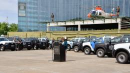 Ceremonia de entrega con la ministra de Seguridad de la Rep�blica Argentina, Patricia Bullrich. (foto: MINSEG)