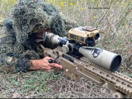 Nuevos equipos tcnicos y tecnolgicos mejoran las capacidades de los tiradores de precisin del Batalln Badajoz I/62 del Ejrcito de Tierra. (Octavio Dez Cmara)