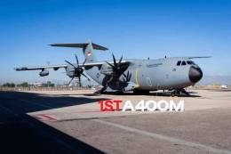 El primer avi�n A400M de la Fuerza A�rea de Indonesia. (foto: Airbus)