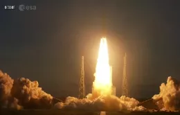 Momento del despegue del Aiane 6 que portaba el satélite Sentinel-1D. Foto: ESA