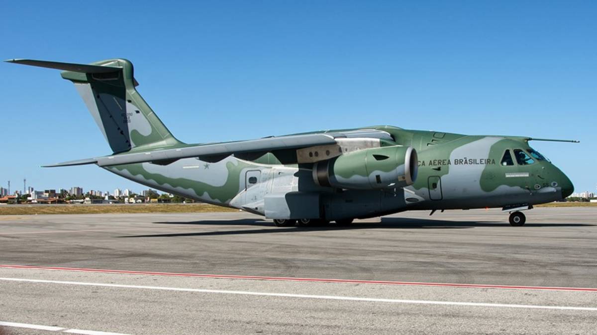 KC-390 de la Fuerza Area Brasilea. 