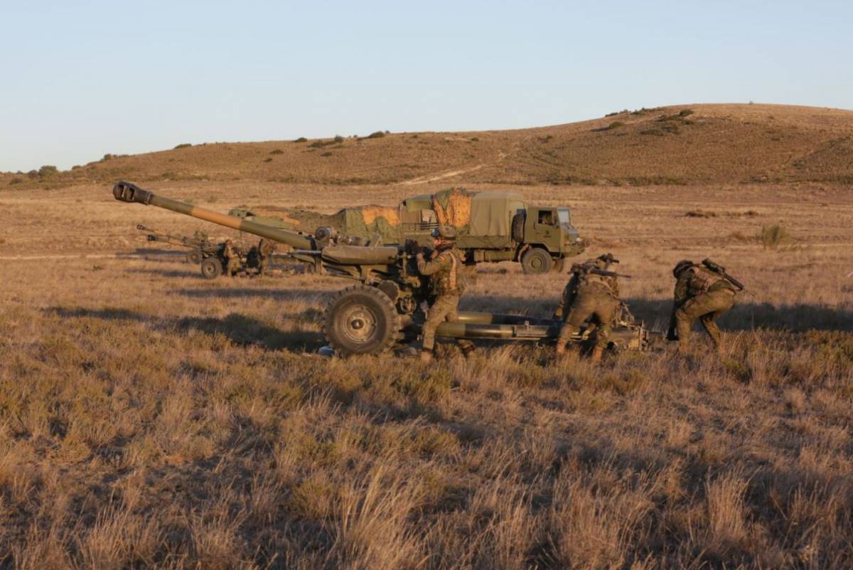 Batería Light Gun de la Brigada de Infantería Ligera Aerotransportable “Galicia” VII (Ejército de Tierra) Batería Light Gun de la Brigada de Infantería Ligera Aerotransportable “Galicia” VII (Ejército de Tierra)