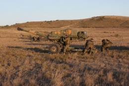 Batera Light Gun de la Brigada de Infantera Ligera Aerotransportable Galicia VII (Ejrcito de Tierra)