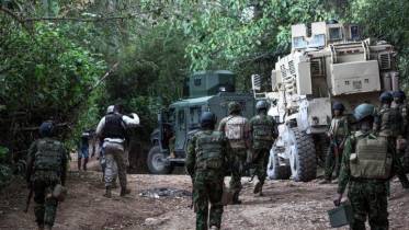 Fuerzas de la GSF en Hait.