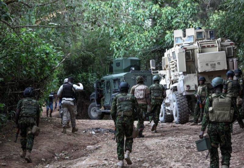 Fuerzas de la GSF en Haití. Fuerzas de la GSF en Haití.