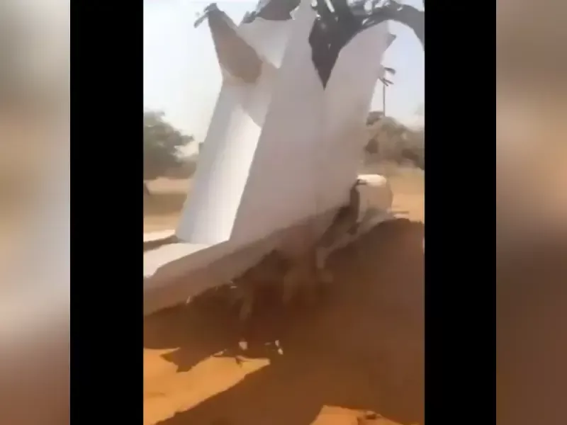 Captura de pantalla de un vídeo publicado en redes sociales X. Captura de pantalla de un vídeo publicado en redes sociales X.