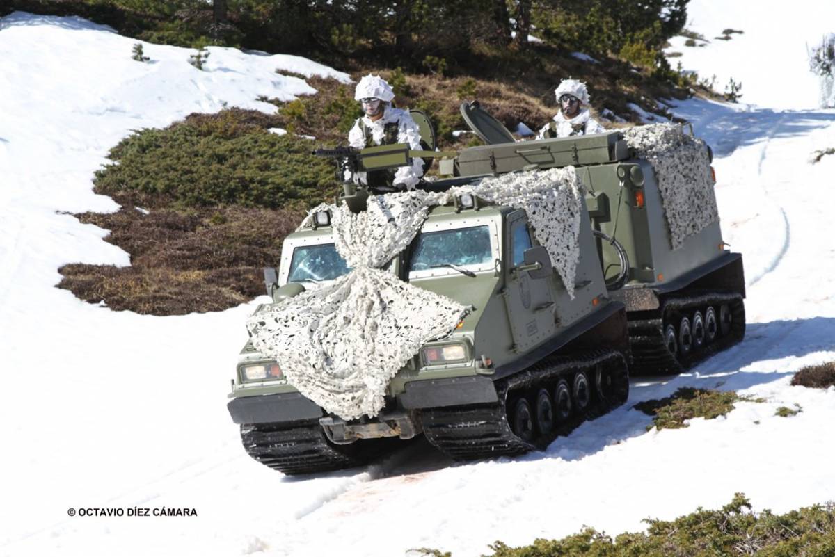 Los blindados de montaña Bv-206S se recibieron sobre 2003 y requieren ya una actualización. (Octavio Díez Cámara) Los blindados de montaña Bv-206S se recibieron sobre 2003 y requieren ya una actualización. (Octavio Díez Cámara)