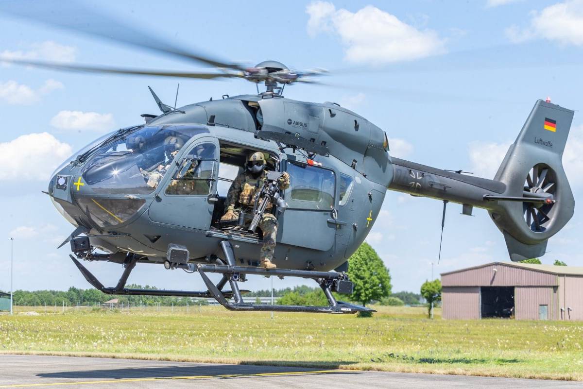 Uno de los H145M de la Fuerza Area de Alemania. (foto Team Luftwaffe)