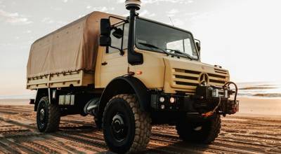 Camin Mercedes Unimog.
