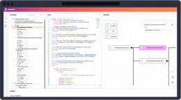 Captura del editor Apricot para SysML2 (Metadev)