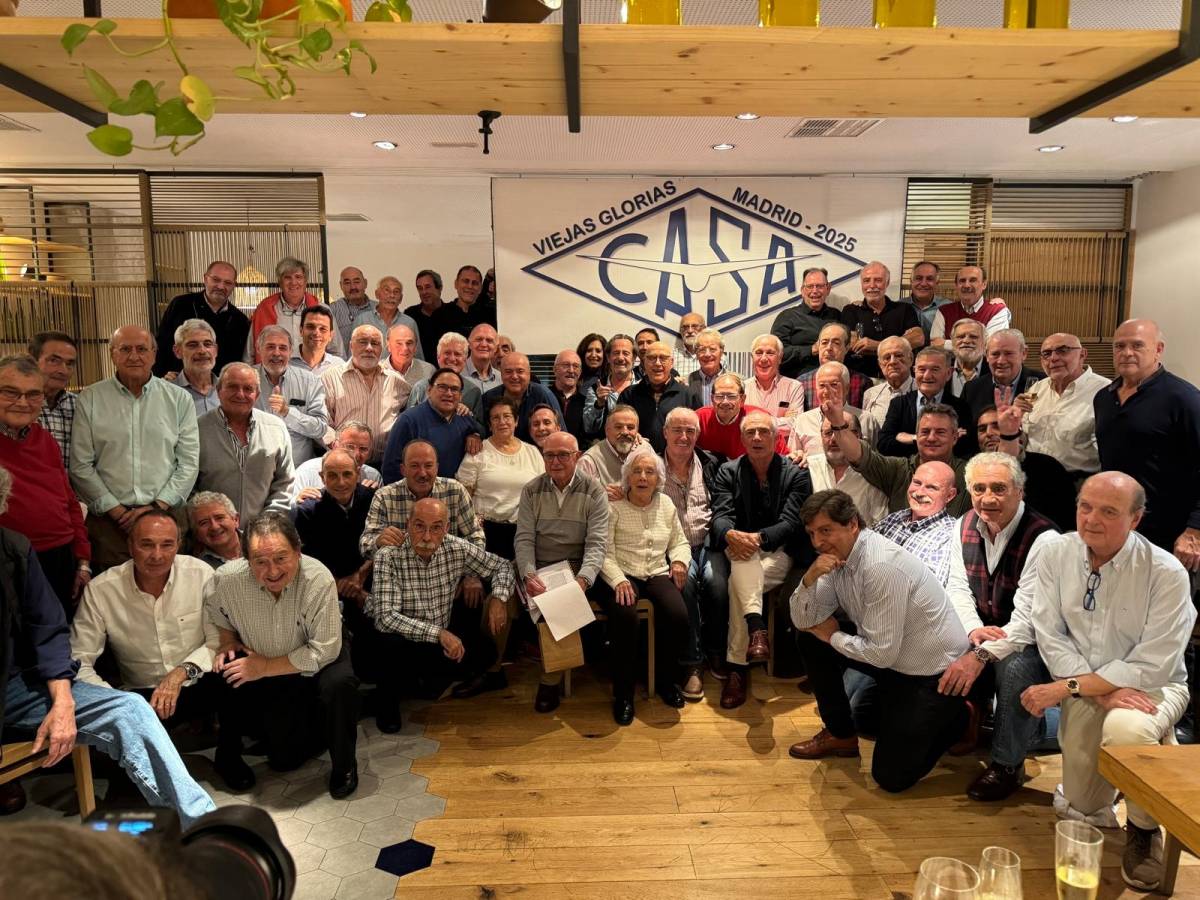 Reunión en Madrid de Viejas Glorias de CASA Reunión en Madrid de Viejas Glorias de CASA