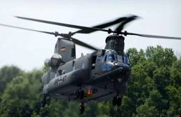 Imagen digital de c�mo ser�n los CH-47F la Fuerza A�rea de Alemania. (foto Honeywel)