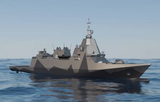 El diseo de la fragata Alfa 4000 (Navantia Australia)