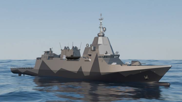 El diseo de la fragata Alfa 4000 (Navantia Australia)