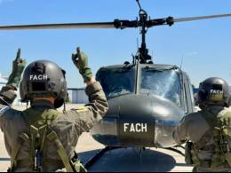 Bell UH-1H Huey. de la Fuerza Area de Chile (FACh)