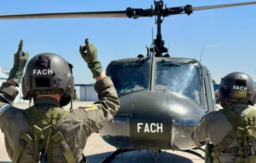 Bell UH-1H Huey. de la Fuerza Area de Chile (FACh)