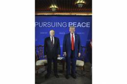 Trump y Putin durante una reunin reciente. (foto: Casa Blanca)