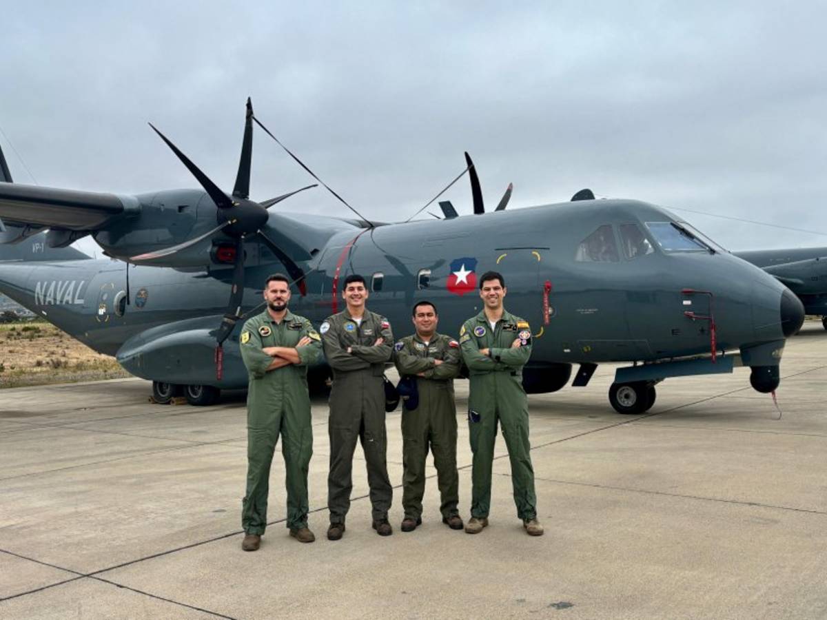 C295 Persuader de la Armada de Chile (FOTO: FGMedia) C295 Persuader de la Armada de Chile (FOTO: FGMedia)